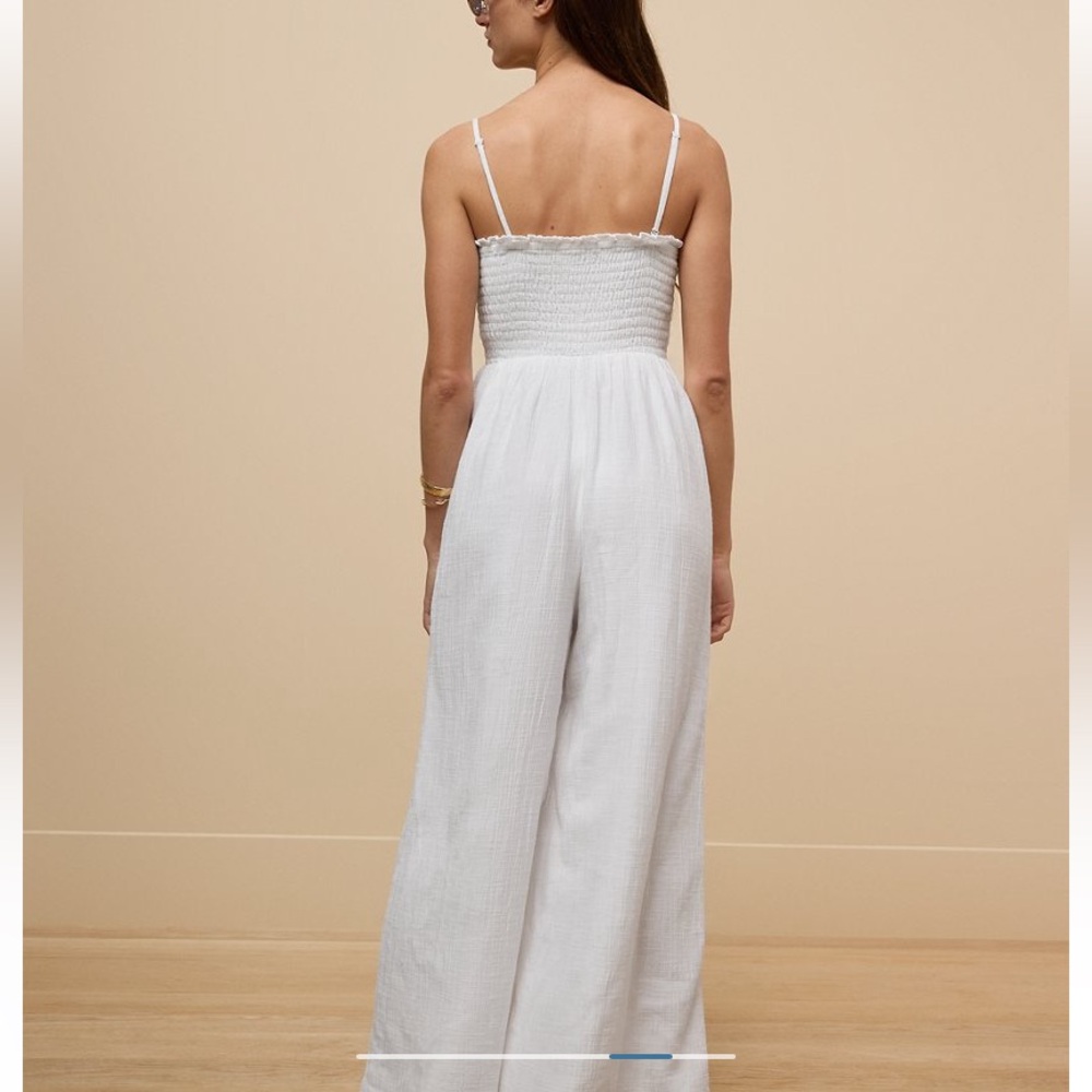 American Eagle Smocked Jumpsuit - Picture 2 of 7